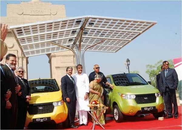 Продажа электромобилей в Индии увеличилась на 91% за год
